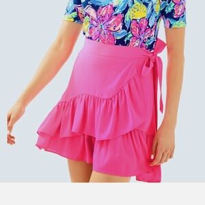 Lilly Pulitzer Bright Pink Skirt SZ 14
